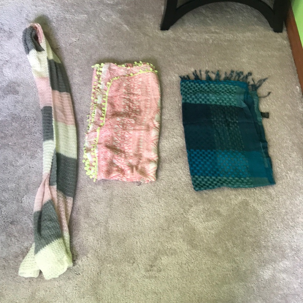 Three Scarves
